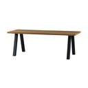 Masă  de grădină din lemn masiv 81x210 cm Tablo – WOOOD