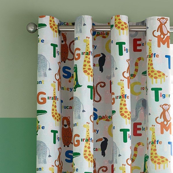 Draperii pentru copii 2 buc. 168x183 cm Animal Magic – Catherine Lansfield