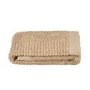Prosop bej din bumbac din frotir 50x70 cm Classic – Zone