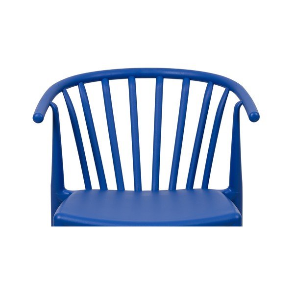 Scaun de grădină albastru din plastic Capri – Bonami Essentials-image-4