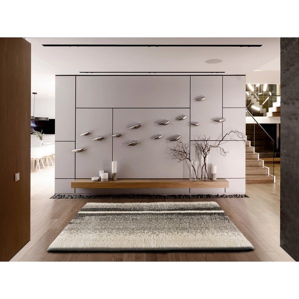 Covor bej 135x190 cm Noruega – Universal-image-1