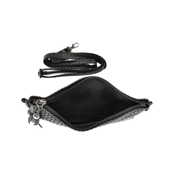 Geantă din piele Mangotti Mindy, negru-image-1