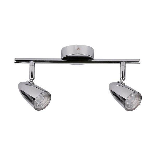 Plafonieră argintie LED cu abajur din metal 30x8 cm Liberty – Candellux Lighting