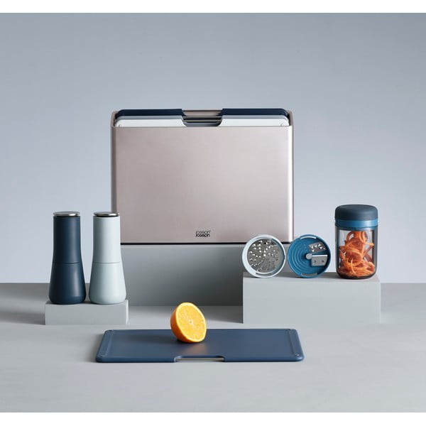 Set de 2 râșnițe sare și piper Joseph Joseph Milltop Sky, albastru-image-1