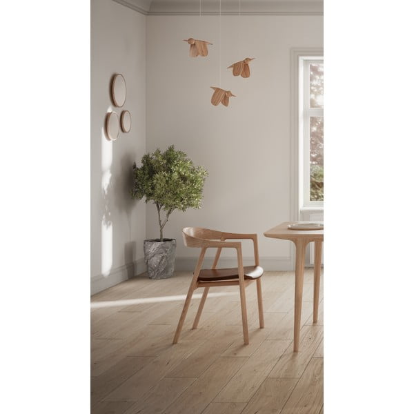 Statuetă din lemn de stejar (înălțime 11,5 cm) Tica – Gazzda-image-1