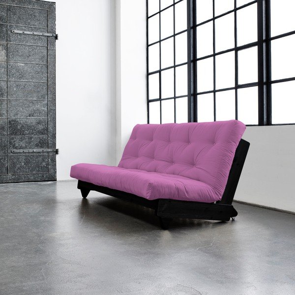 Canapea extensibilă Karup Fresh Wenge/Taffy Pink-image-2