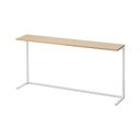 Raft suplimentar alb/în culoare naturală din lemn 90x18 cm Tower – YAMAZAKI