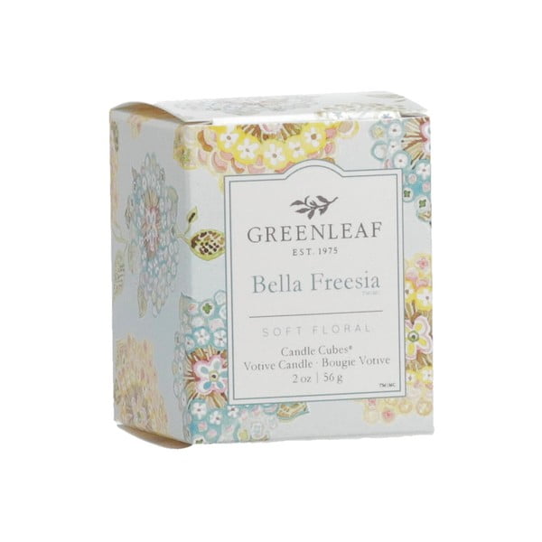 Lumânare parfumată din ceară de soia timp de ardere 15 h Bella Freesia – Greenleaf