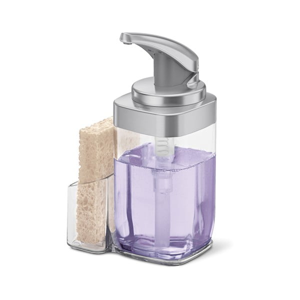 Dozator de săpun lichid din metal 650 ml - simplehuman-image-2