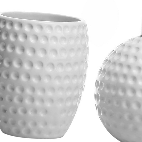 Set de accesorii de baie alb – Casa Selección-image-2