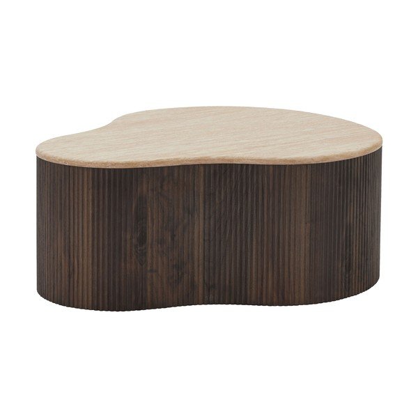 Măsuță de cafea maro închis 75x84 cm Cadiz – House Nordic