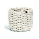 Coș de depozitare din material textil ø 21x17 cm Peach Skin Round S – Bigso