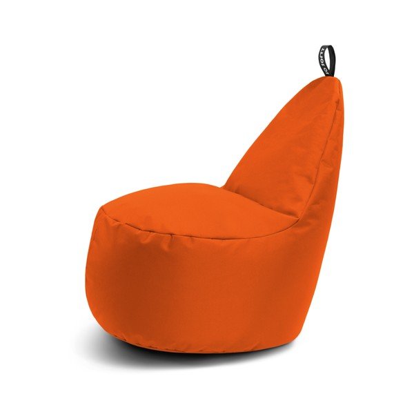 Fotoliu puf pentru copii portocaliu Lull M – So Soft?