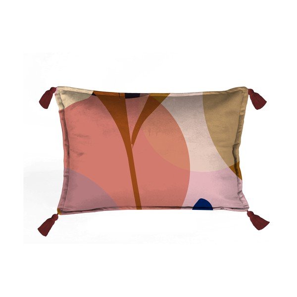 Pernă cu husă din catifea Velvet Atelier Borlas, 50 x 35 cm-image-1