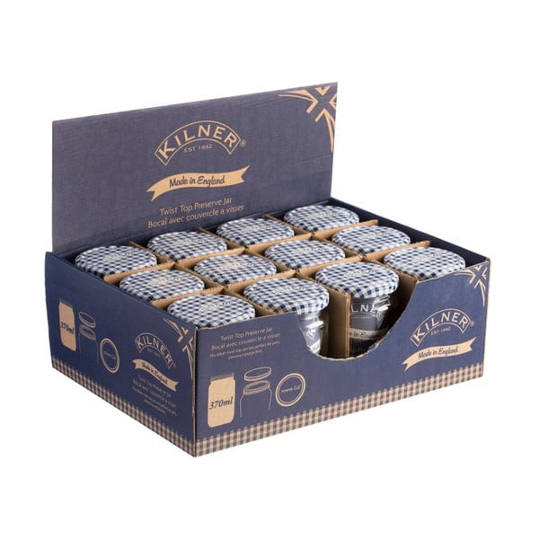 Borcan sticlă Kilner Round, 370 ml-image-1