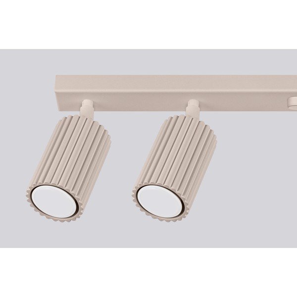 Spot taupe din metal 6,5x117 cm Gleam – Sollux-image-3