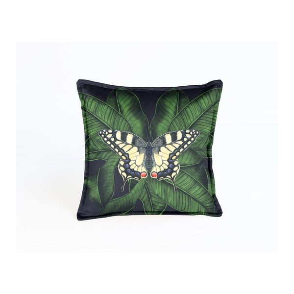 Față de pernă decorativă Velvet Atelier Butterfly, 45 x 45 cm