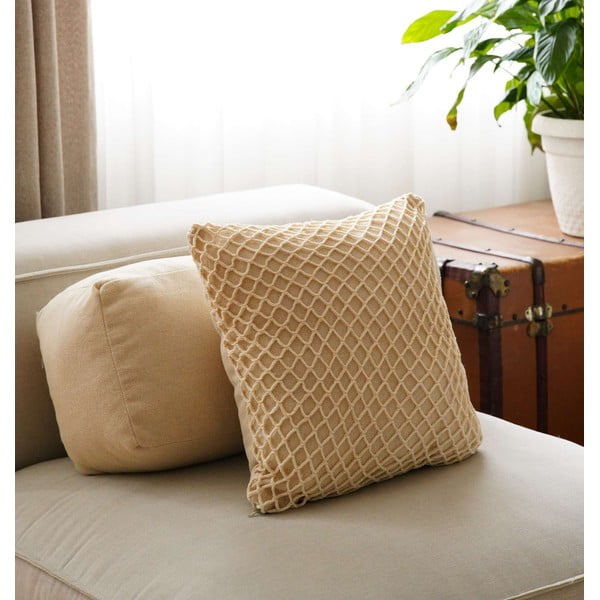 Față de pernă din bumbac 43x43 cm Net – Mioli Decor-image-3