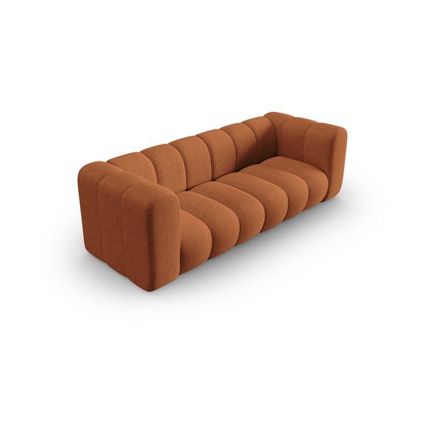 Canapea arămie 228 cm Lupine – Micadoni Home-image-3