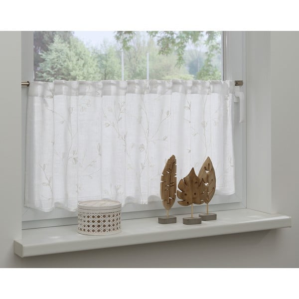 Perdea albă 45x140 cm - Gardinia-image-1