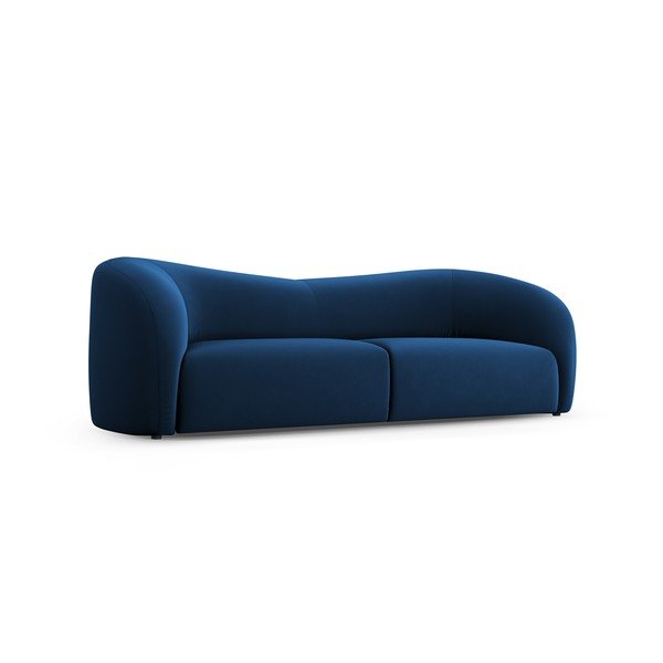 Canapea albastră cu tapițerie din catifea 237 cm Santi – Interieurs 86-image-2