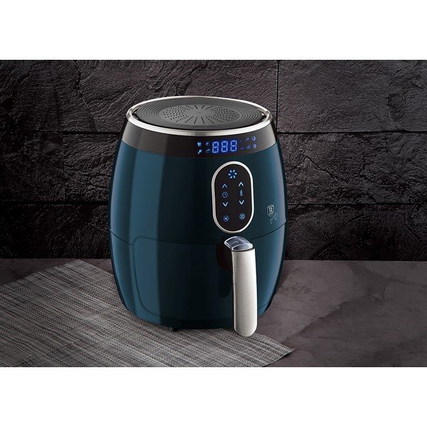 Air fryer albastru închis Aquamarine Metallic Line – BerlingerHaus-image-1