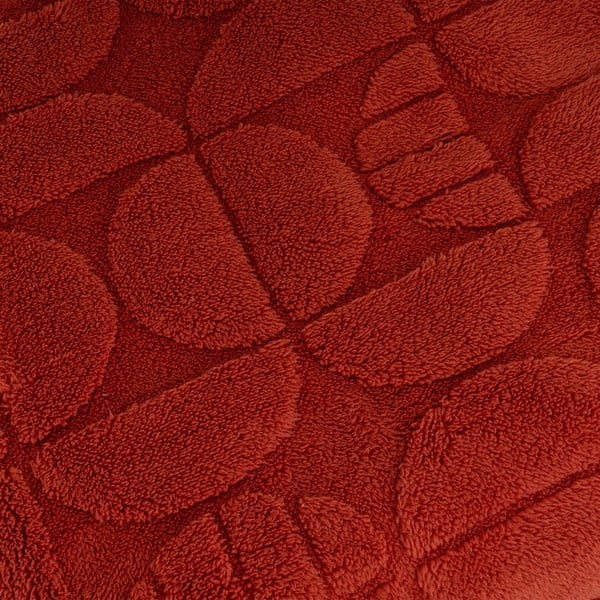 Pătură cărămizie din micropluș-cocolino 130x160 cm Mid Century – Casa Selección-image-2