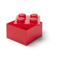 Cutie de depozitare pentru copii  roșie din plastic 25x25x18 cm – LEGO®