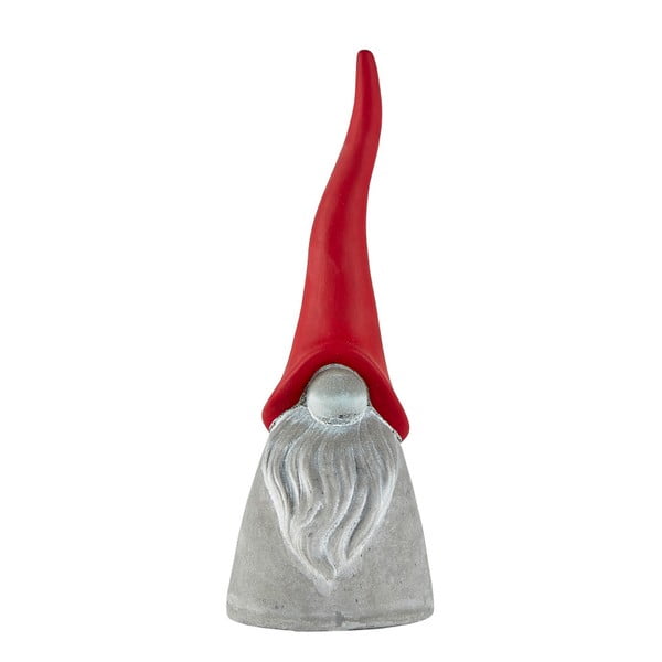 Statuetă KJ Santa Claus, 27 cm, gri, roșu