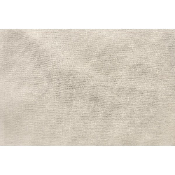 Față de masă crem din bumbac și pânză de in Tierra Bella Pure Menorca, 140 x 200 cm