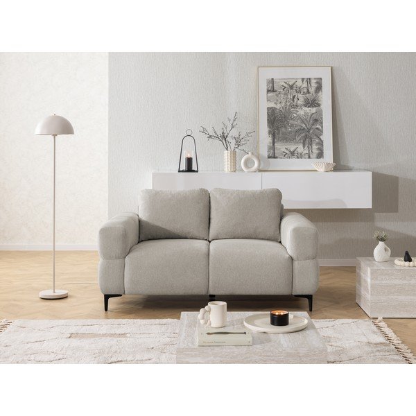 Canapea bej 154 cm Helio – Ropez-image-3
