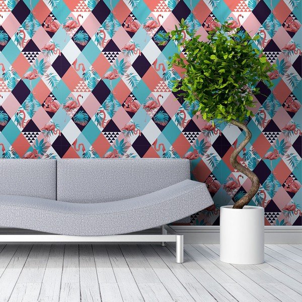Autocolant decorativ pentru perete Ambiance Malaisia, 60 x 60 cm-image-2