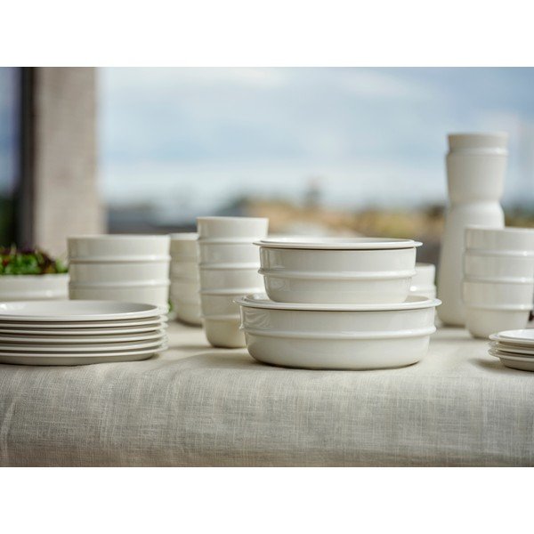 Farfurie crem pentru desert  din porțelan ø 20 cm Eau – Zone-image-4