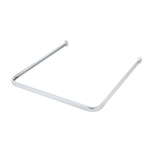 Bară pentru perdea de duș argintiu-lucios Era – Wenko-image-3