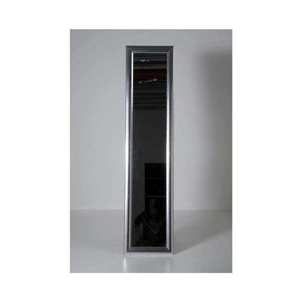 Oglindă cu suport Kare Design Modern Living, înălțime 170 cm, argintiu-image-1