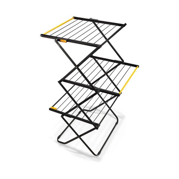 Uscător de rufe negru 16 m AirFrame – Joseph Joseph