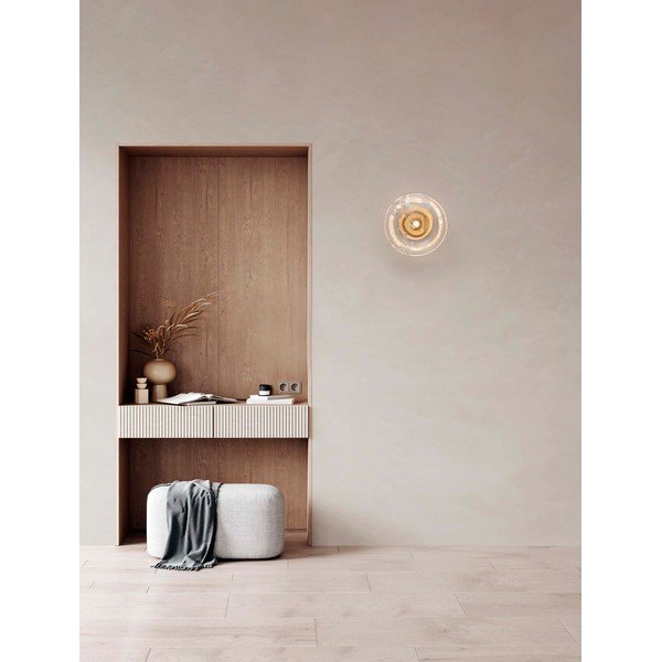 Aplică de perete alămie din metal King – Nova Luce-image-1