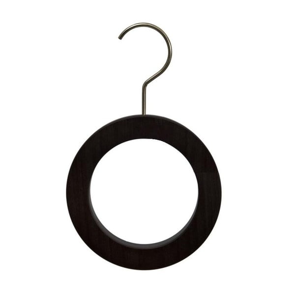Umeraș negru pentru accesorii, din lemn de fag Arredamenti Italia Orei