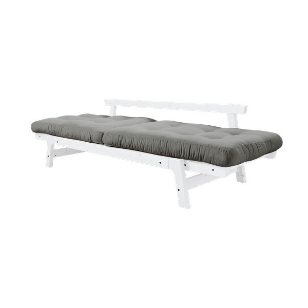 Canapea variabilă Karup Design Step White/Grey-image-4