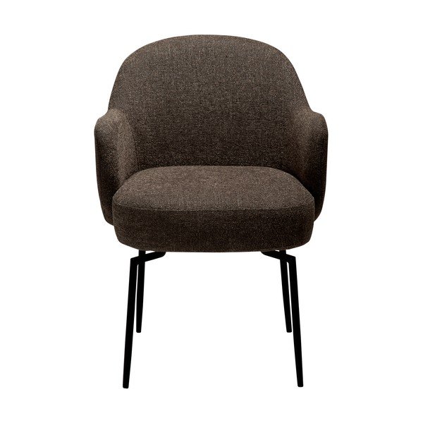 Scaun de living maro cu cotiere/rotativ Bae – DAN-FORM Denmark-image-3