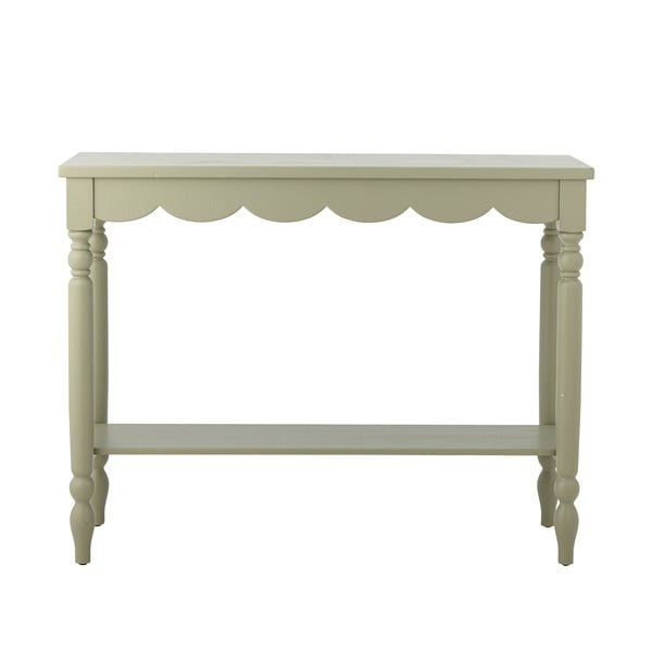Masă consolă verde-deschis din lemn de pin 36x106 cm Salla – Bloomingville