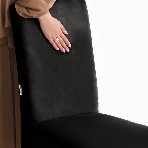 Husă neagră elastică pentru scaun 48 cm Sento – Restilo-image-4