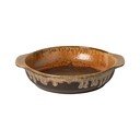 Farfurie maro adâncă din gresie Poterie – Casafina