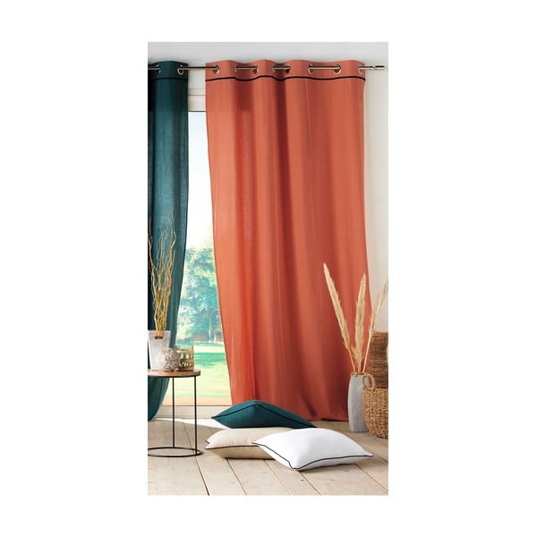 Draperie cărămizie 135x240 cm Linette – douceur d'intérieur-image-2