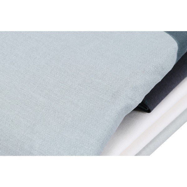 Lenjerie de pat din bumbac ranforce pentru pat de 1 persoană Mijolnir Eyelash White, 140 x 200 cm-image-3