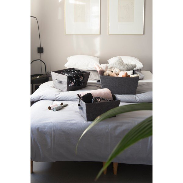 Coș de depozitare de depozitare din material textil 34,5x45x25 cm Soft Storage – Bigso Box of Sweden-image-1