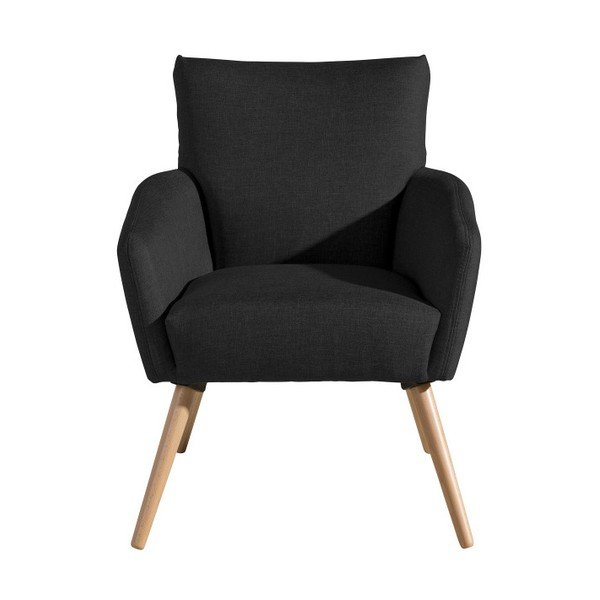  Fotoliu Max Winzer Jörn, negru-image-1