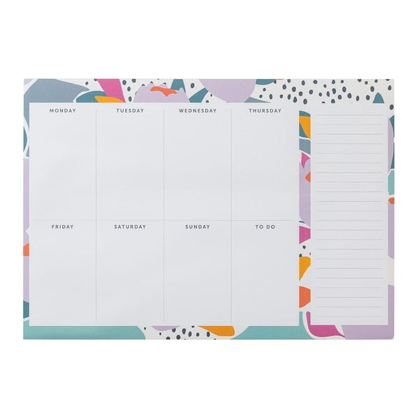 Planificator săptămânal pe hârtie Busy B, 52 pagini-image-2