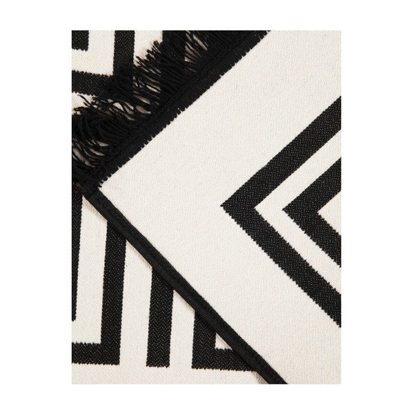 Covor reversibil Cihan Bilisim Tekstil Framed, 80 x 150 cm, bej-negru-image-4
