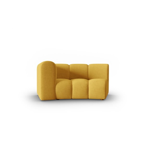 Modul pentru canapea galben (colț stânga) Lupine – Micadoni Home